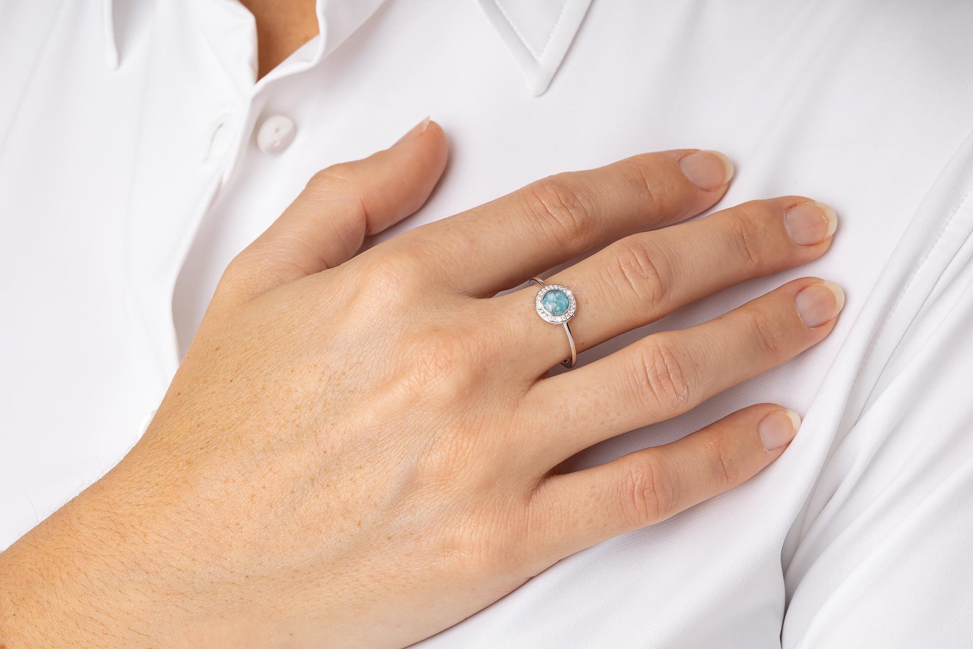 Cercle Brillance Ring WithMe™ Gedenksieraden Memorial Ring