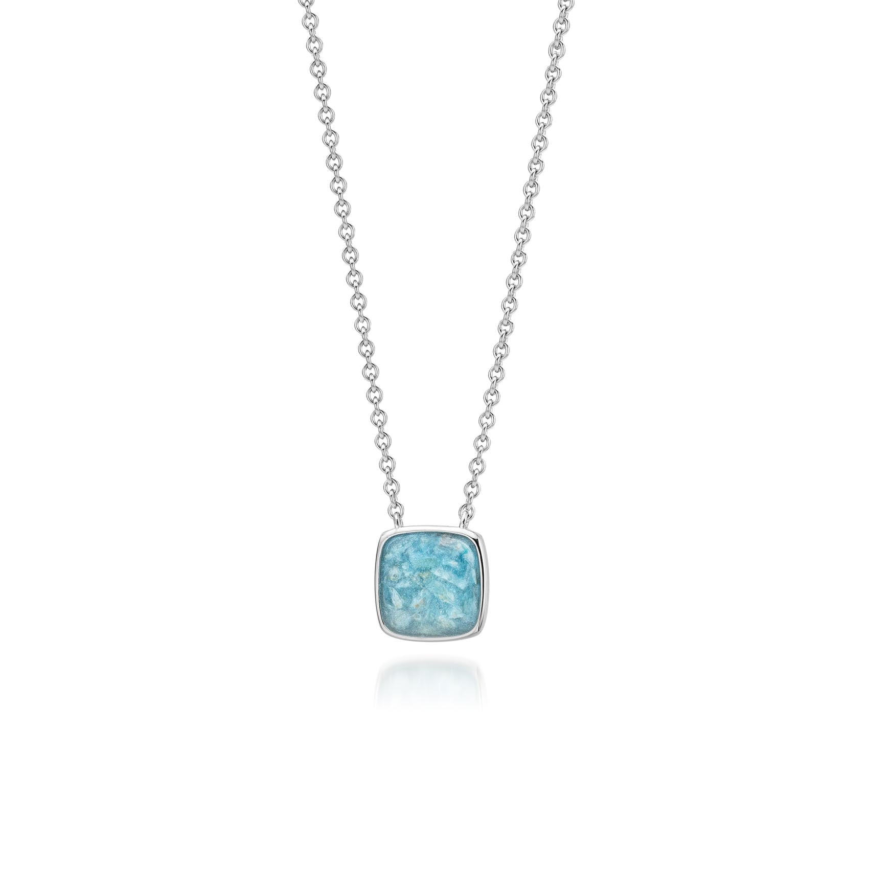 Bouclier Serenity Blue WithMe™ Gedenksieraden Memorial Pendant