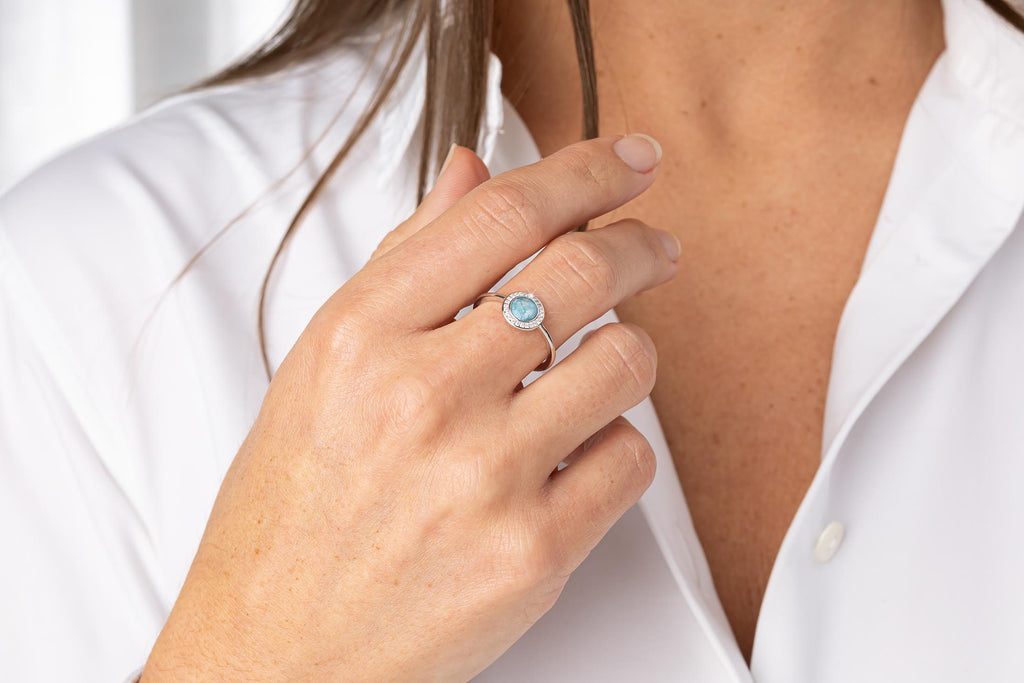 Cercle Brillance Ring WithMe™ Gedenksieraden Memorial Ring