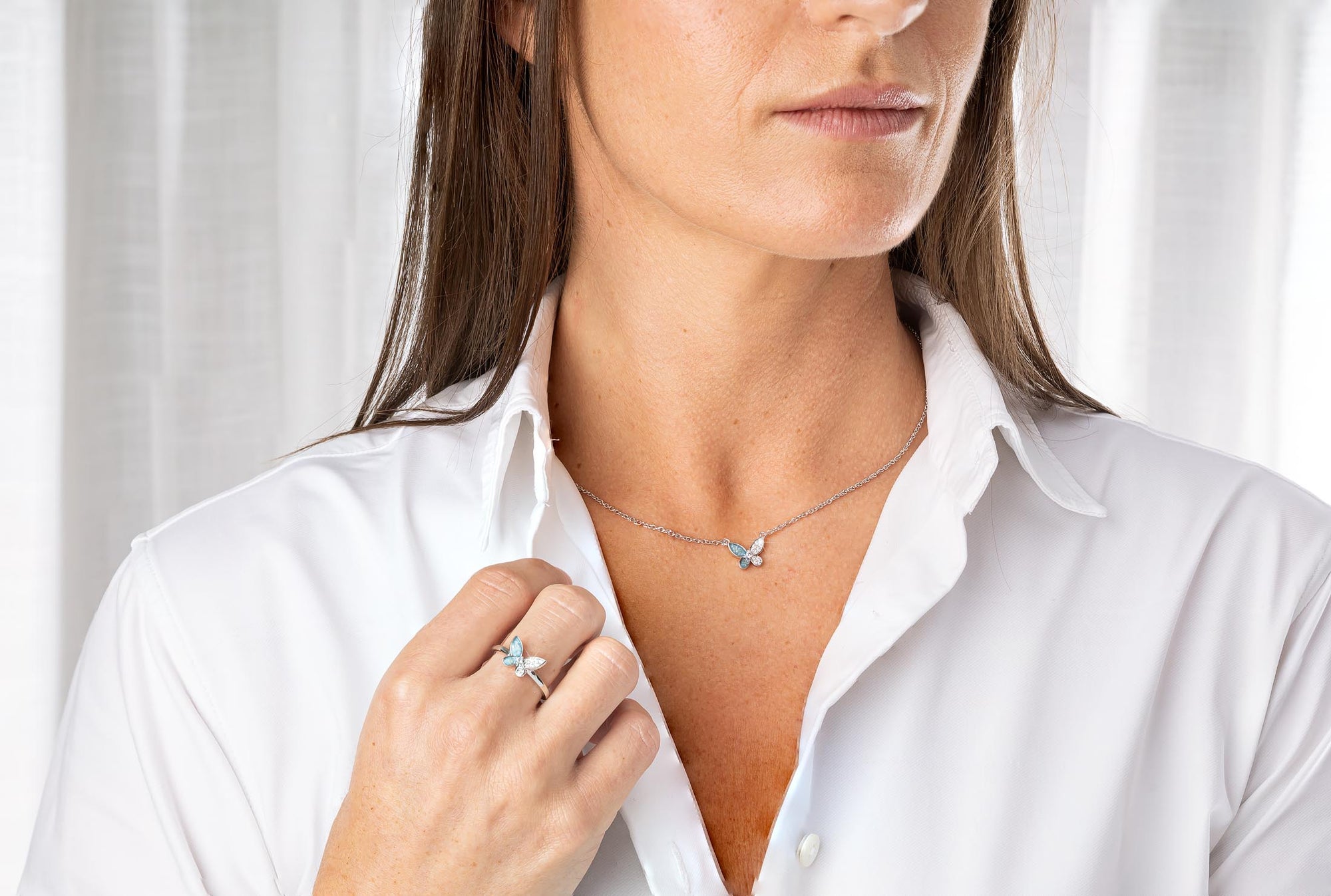 Papillon Brillance Ring WithMe™ Gedenksieraden Memorial Ring