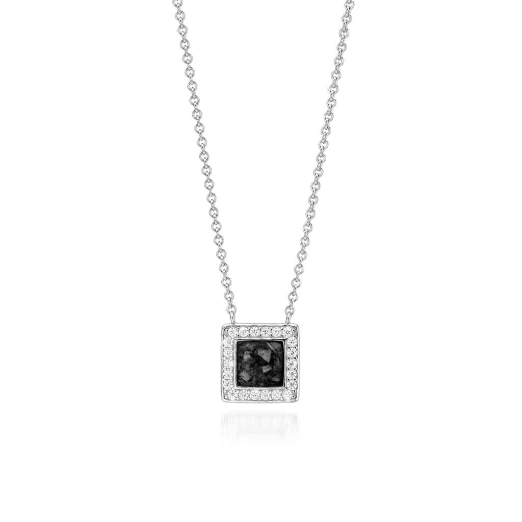 Bouclier Brillance Onyx Black WithMe™ Gedenksieraden Memorial Pendant