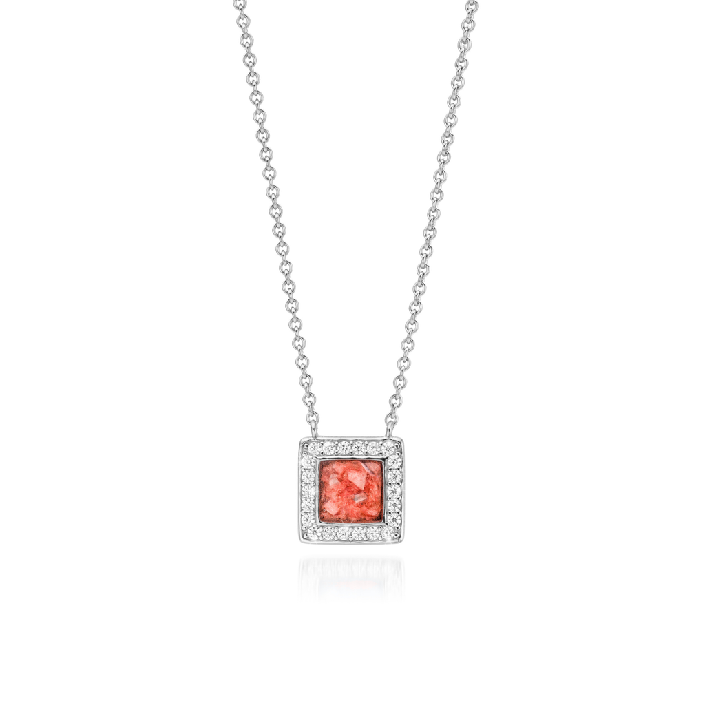 Bouclier Brillance Eternal Red WithMe™ Gedenksieraden Memorial Pendant