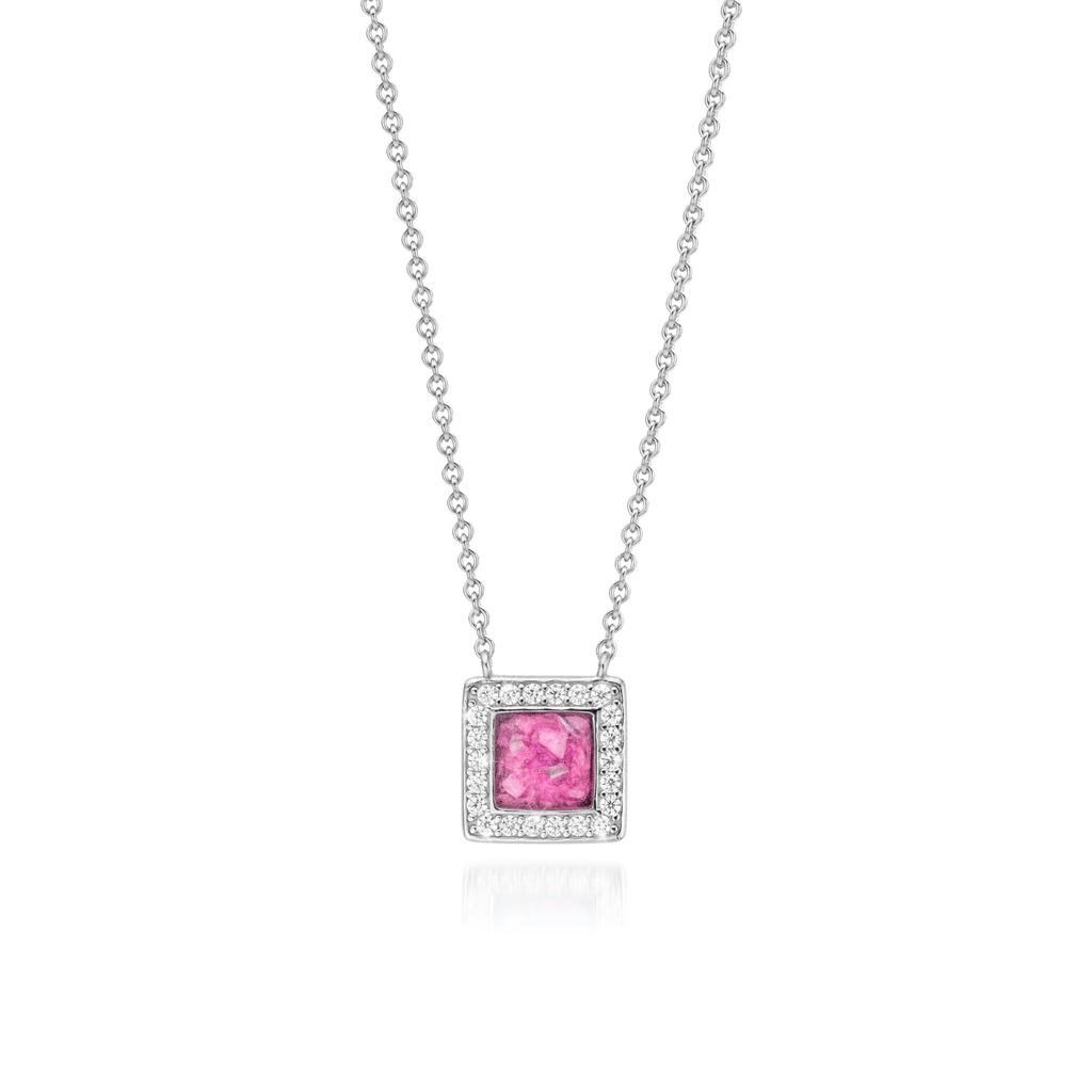 Bouclier Brillance Loving Pink WithMe™ Gedenksieraden Memorial Pendant