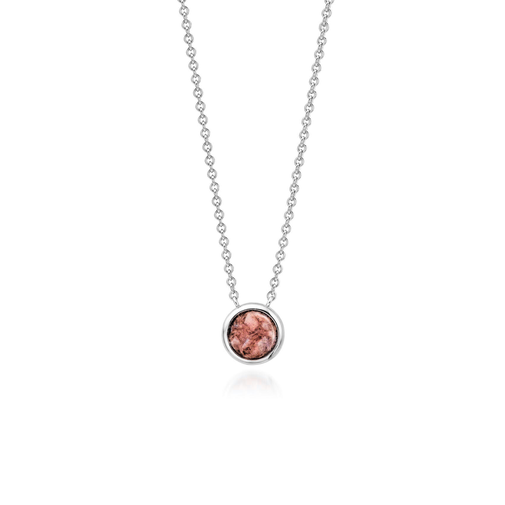 Cercle Deep Red WithMe™ Gedenksieraden Memorial Pendant
