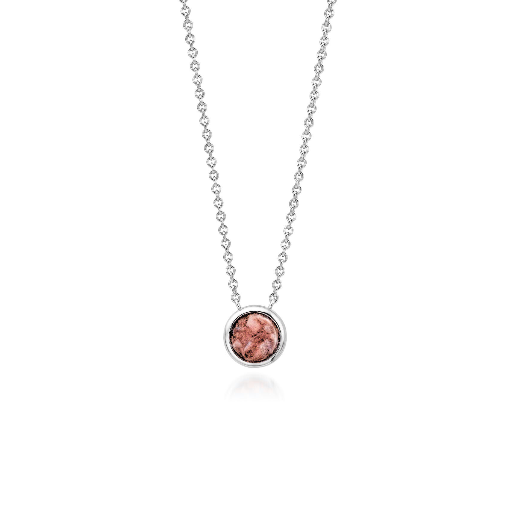 Cercle Deep Red WithMe™ Gedenksieraden Memorial Pendant