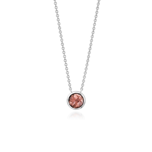 Cercle Deep Red WithMe™ Gedenksieraden Memorial Pendant