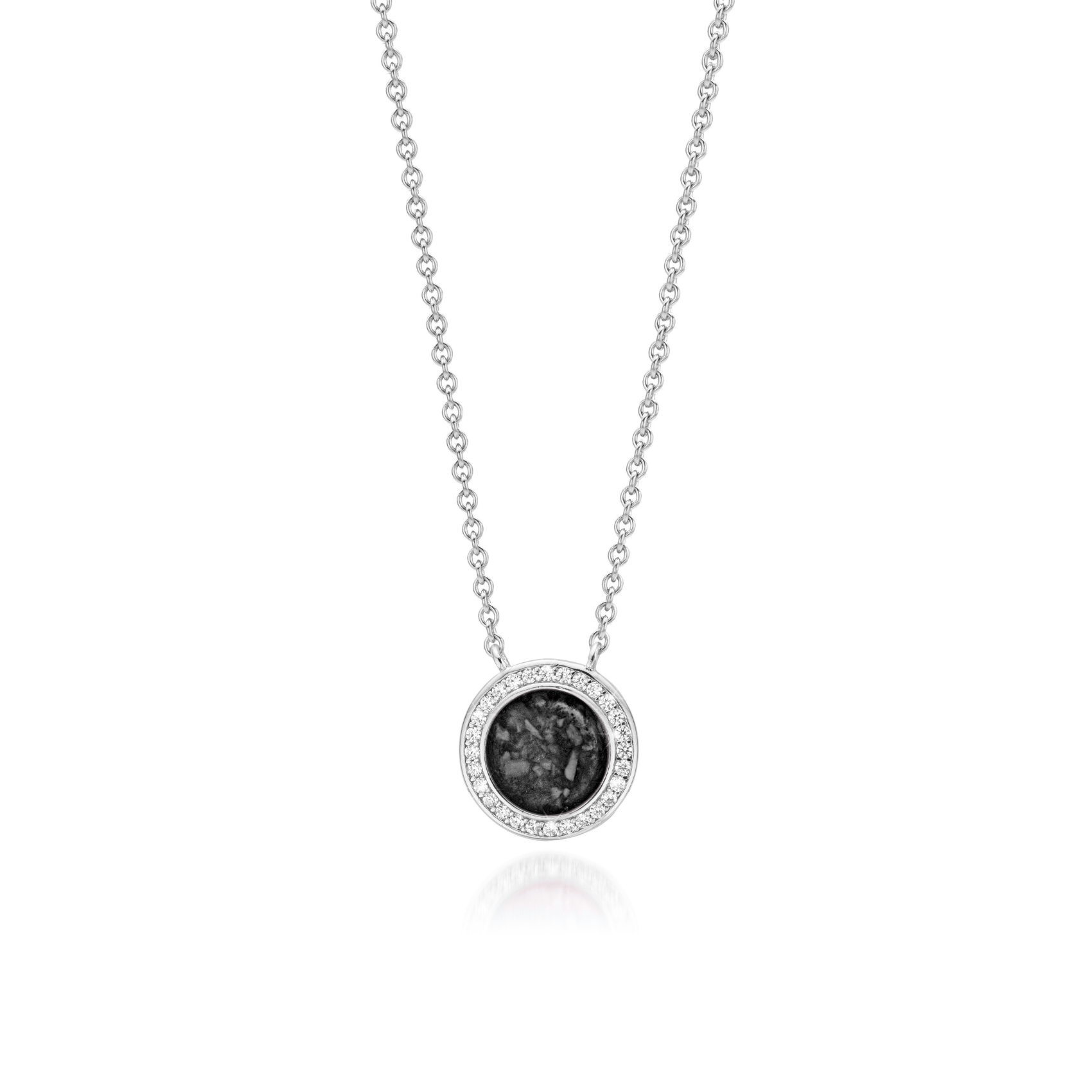 Cercle Brillance Onyx Black WithMe™ Gedenksieraden Memorial Pendant