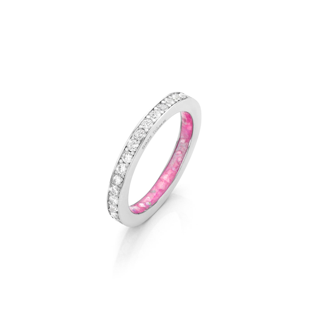 Étreinte Brillance Loving Pink WithMe™ Gedenksieraden Memorial Ring