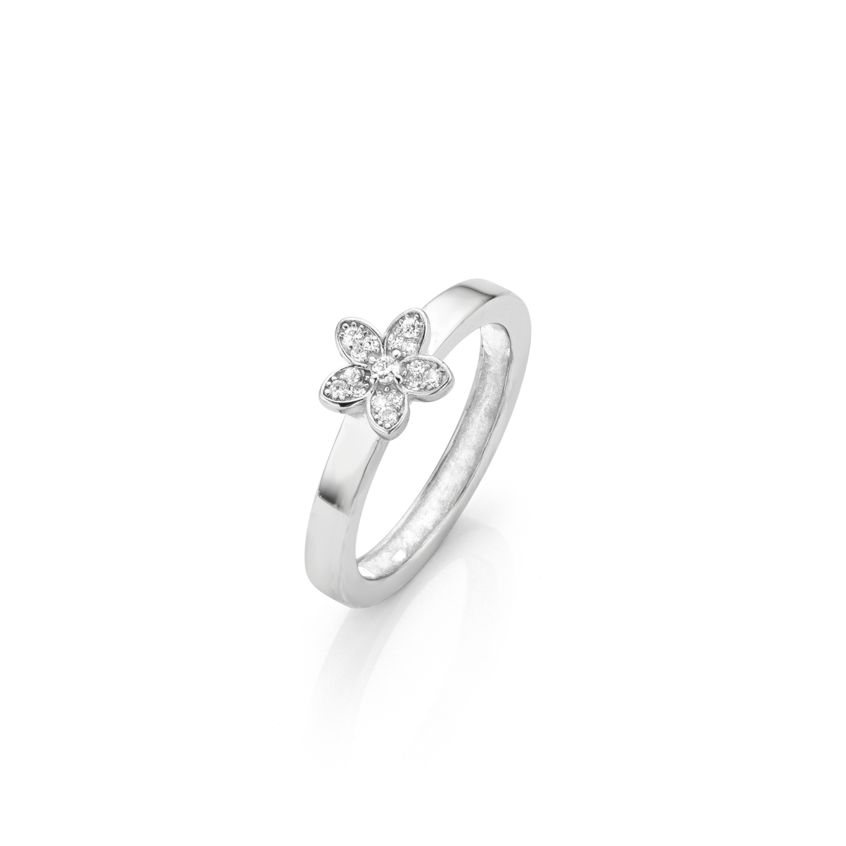 Fleur Éternelle Ring Pure White WithMe™ Gedenksieraden Memorial Ring