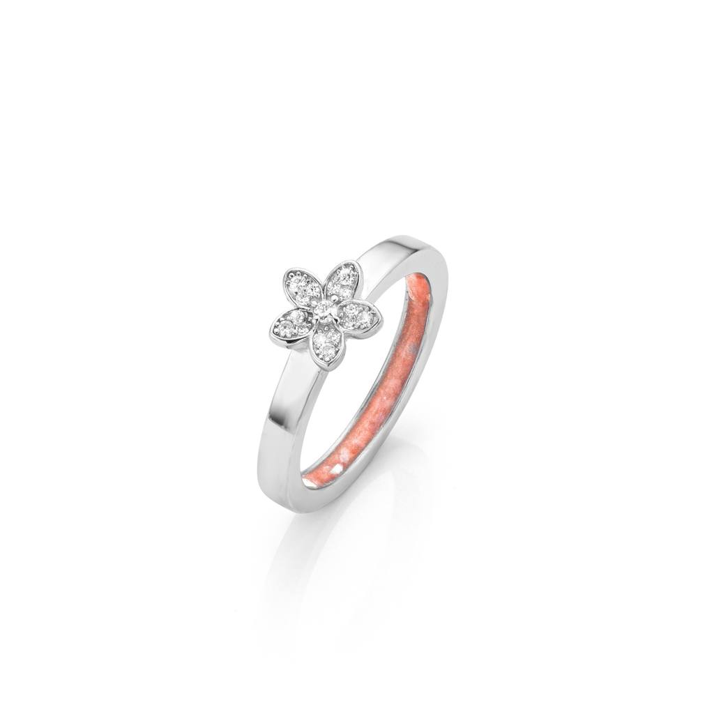 Fleur Éternelle Ring Eternal Red WithMe™ Gedenksieraden Memorial Ring