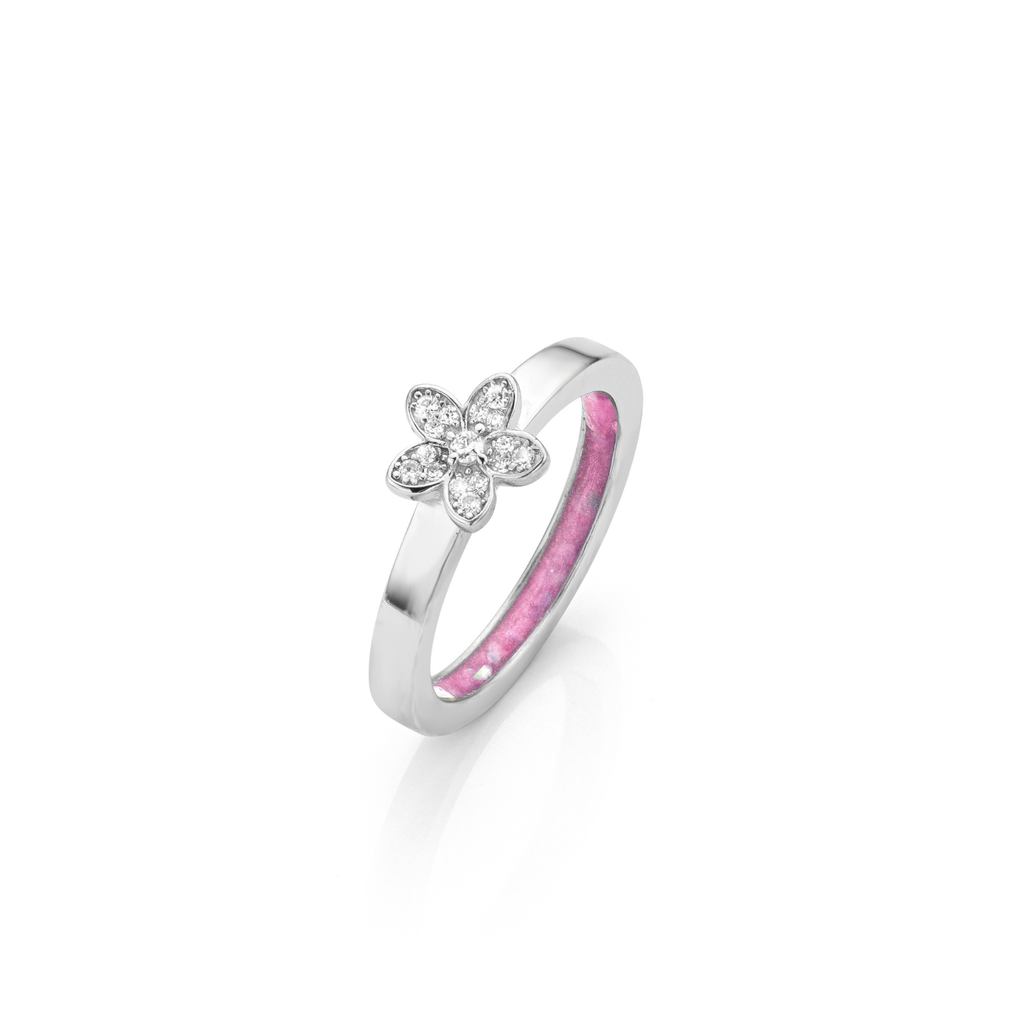 Fleur Éternelle Ring Loving Pink WithMe™ Gedenksieraden Memorial Ring