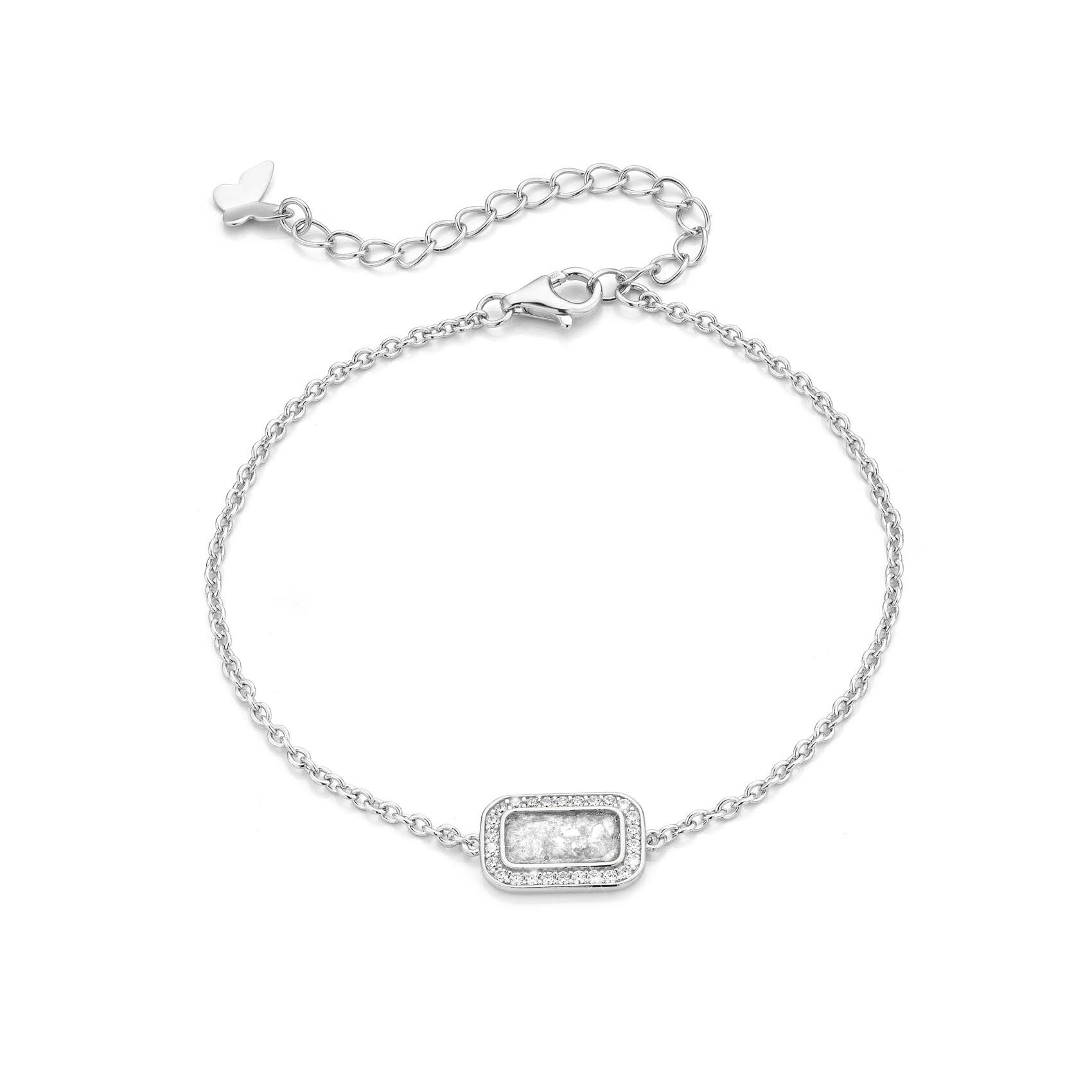 Mémoire Pure White WithMe™ Gedenksieraden Memorial Bracelet