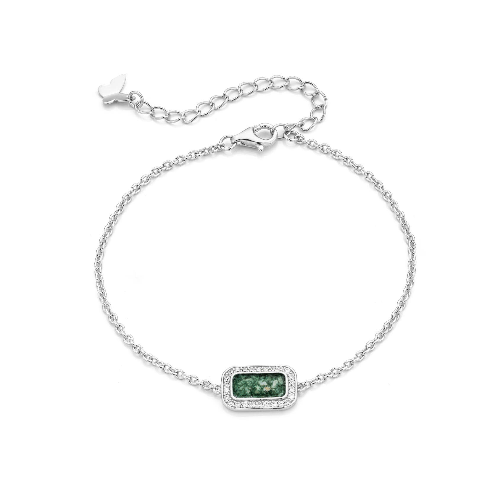 Mémoire Forest Green WithMe™ Gedenksieraden Memorial Bracelet
