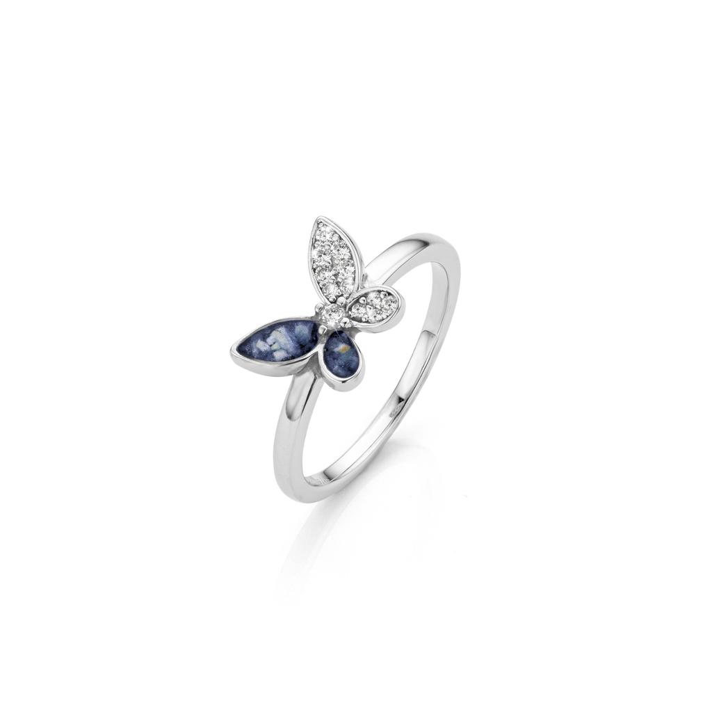 Papillon Brillance Ring Midnight WithMe™ Gedenksieraden Memorial Ring