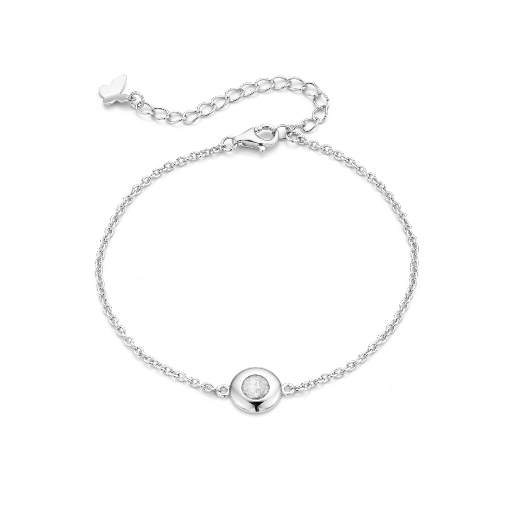 Centre Pure White WithMe™ Gedenksieraden Memorial Bracelet