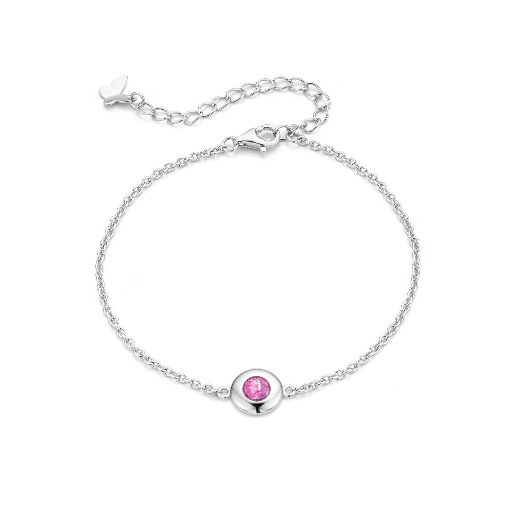 Centre Loving Pink WithMe™ Gedenksieraden Memorial Bracelet