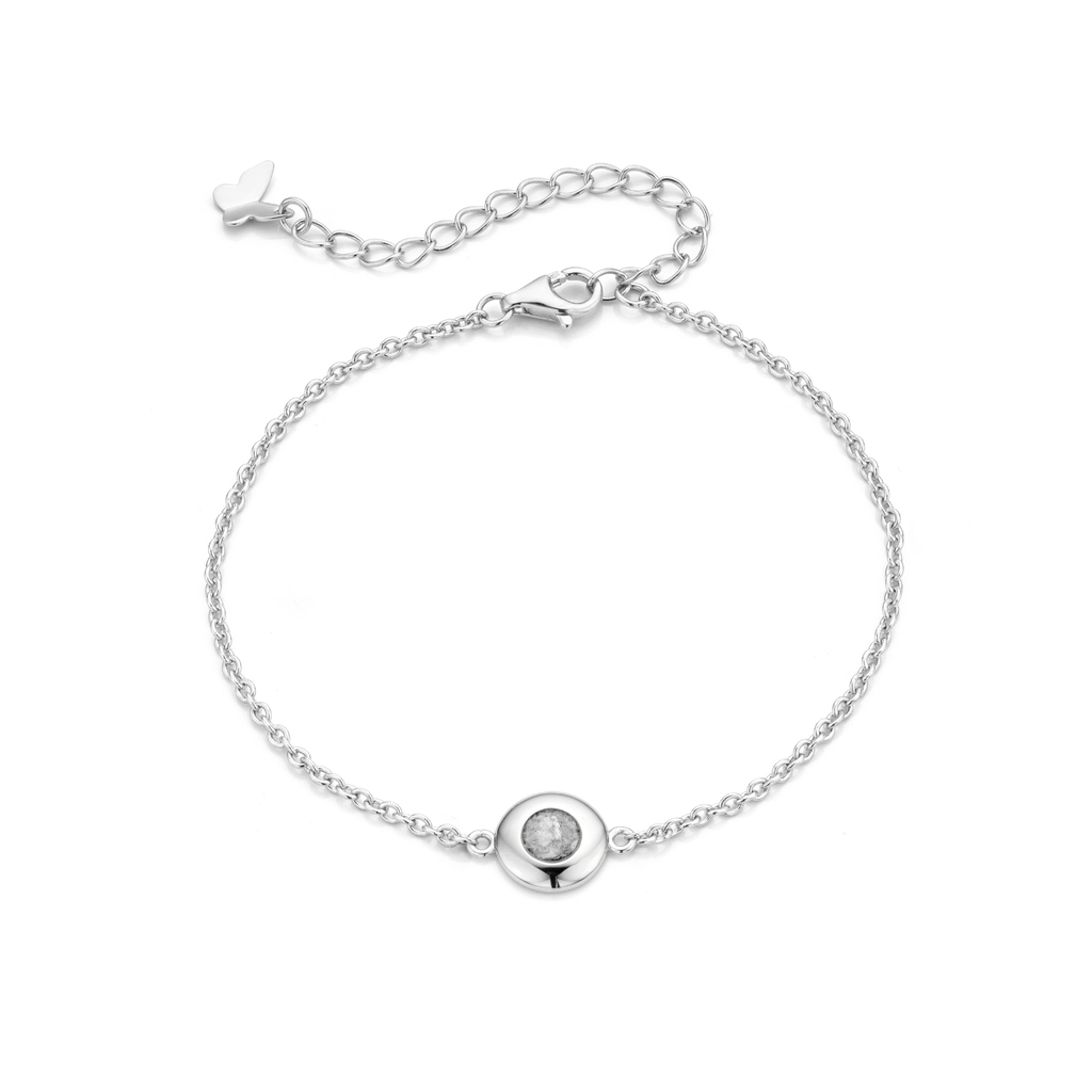 Centre Sparkling Silver WithMe™ Gedenksieraden Memorial Bracelet