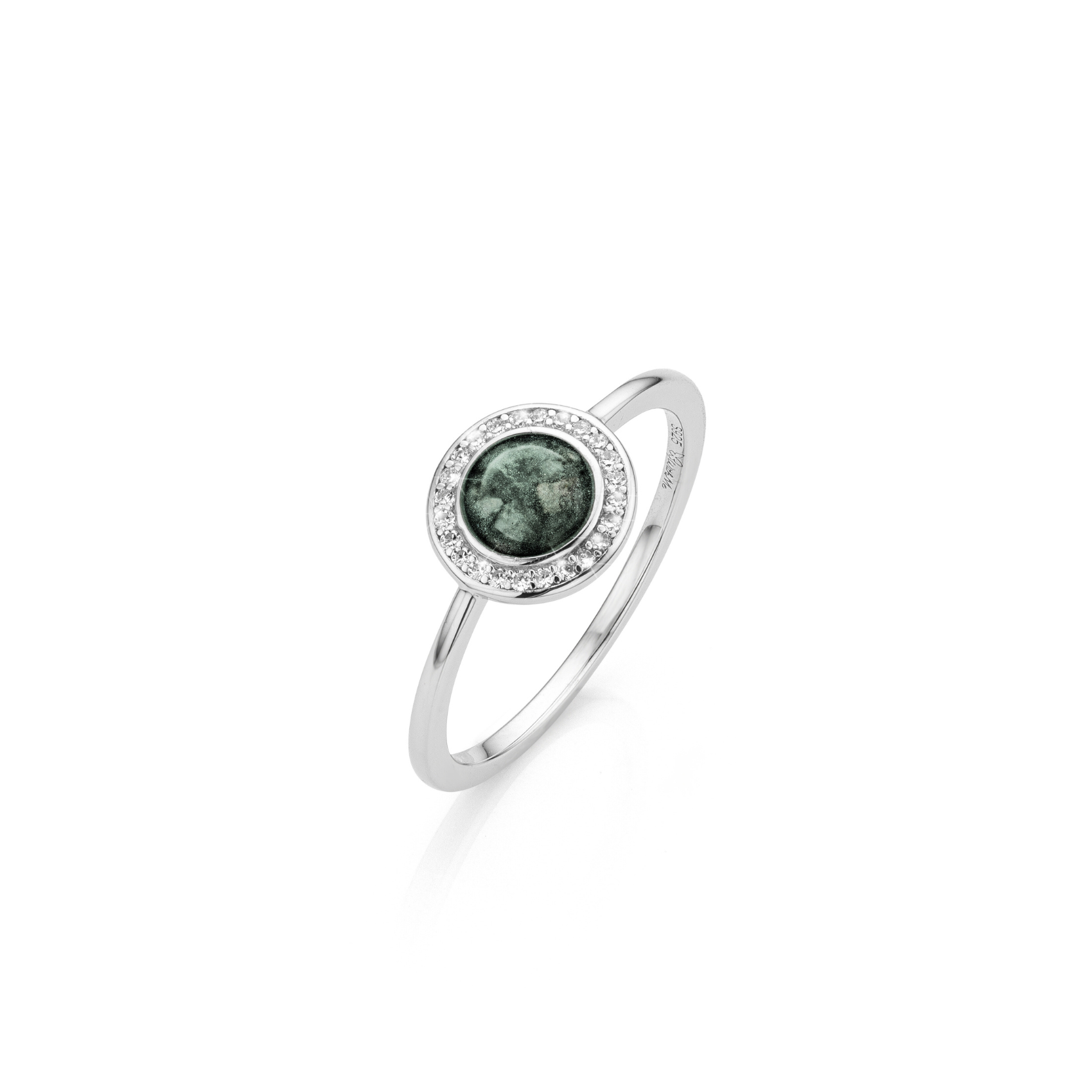 Cercle Brillance Ring Forest Green WithMe™ Gedenksieraden Memorial Ring