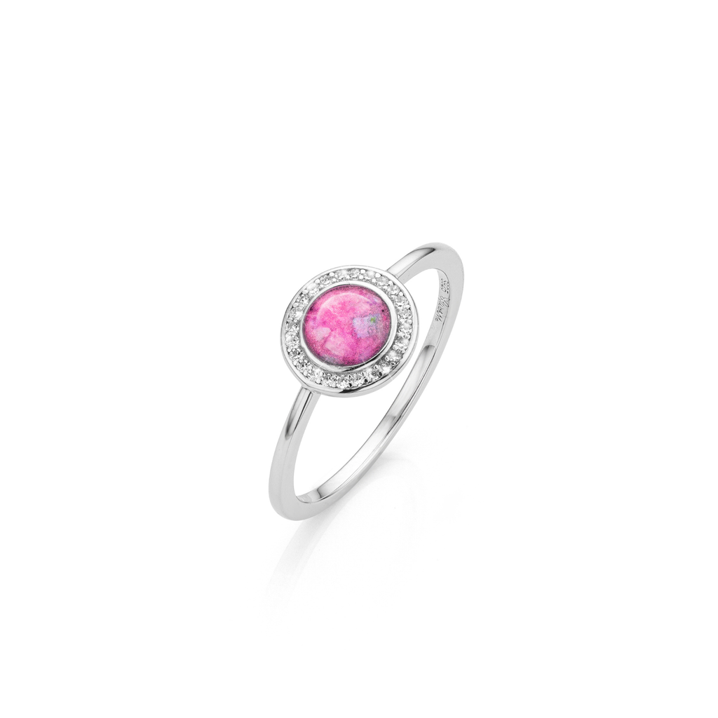 Cercle Brillance Ring Loving Pink WithMe™ Gedenksieraden Memorial Ring