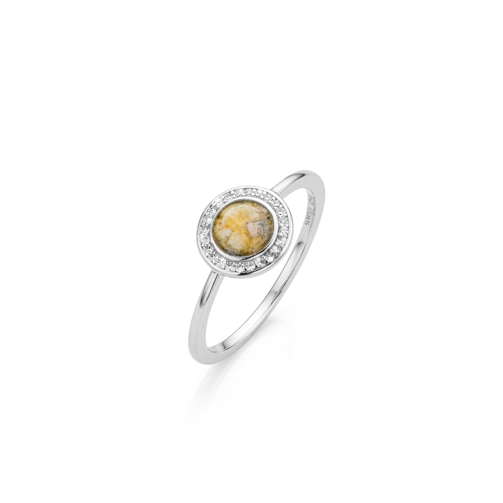 Cercle Brillance Ring Golden Spirit WithMe™ Gedenksieraden Memorial Ring
