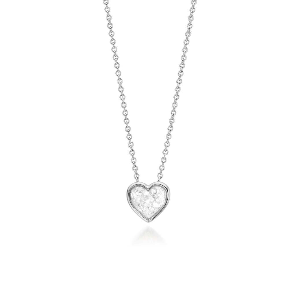 Cœur Pure White WithMe™ Gedenksieraden Memorial Pendant