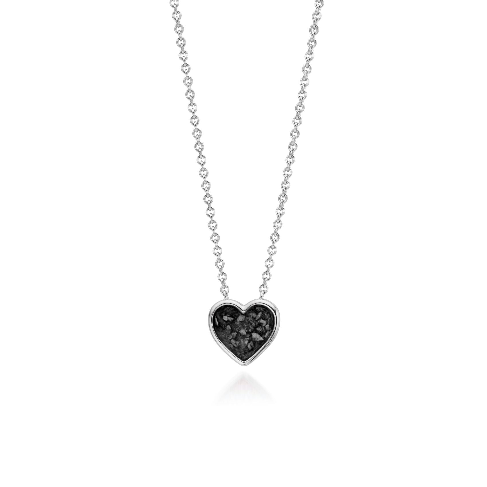 Cœur Onyx Black WithMe™ Gedenksieraden Memorial Pendant