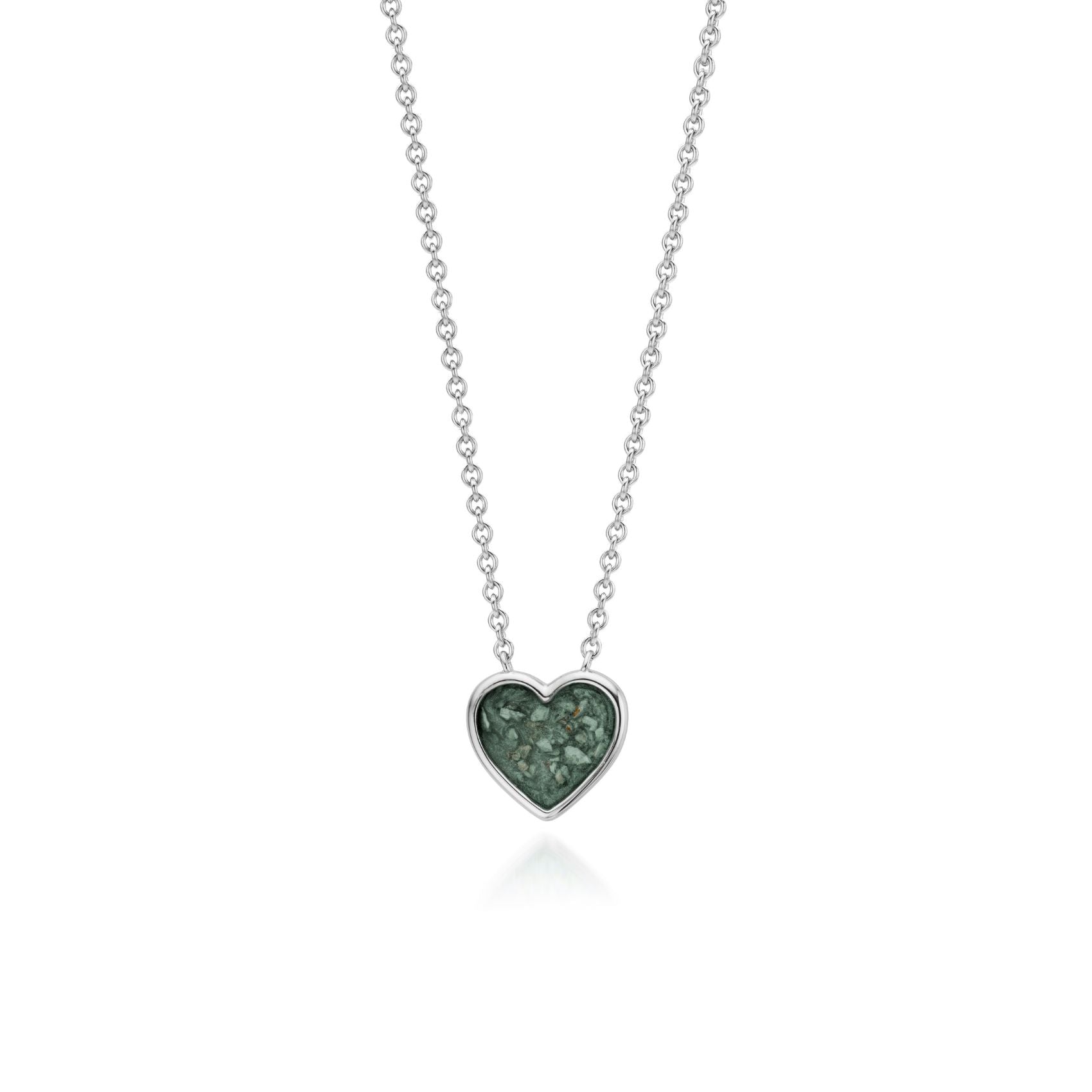 Cœur Forest Green WithMe™ Gedenksieraden Memorial Pendant