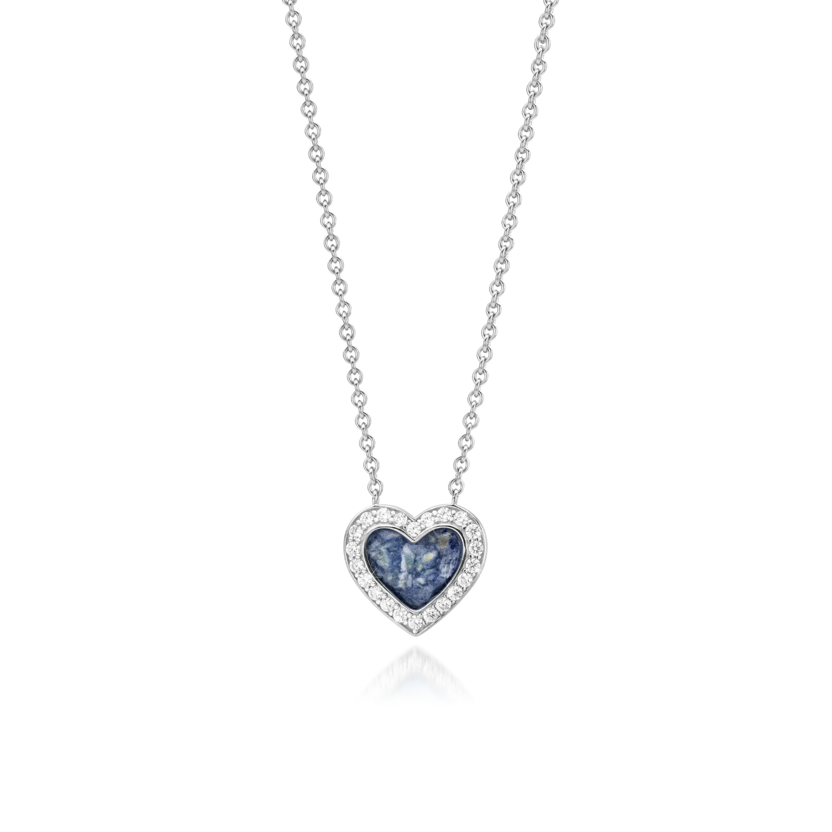 Cœur Brillance Midnight WithMe™ Gedenksieraden Memorial Pendant
