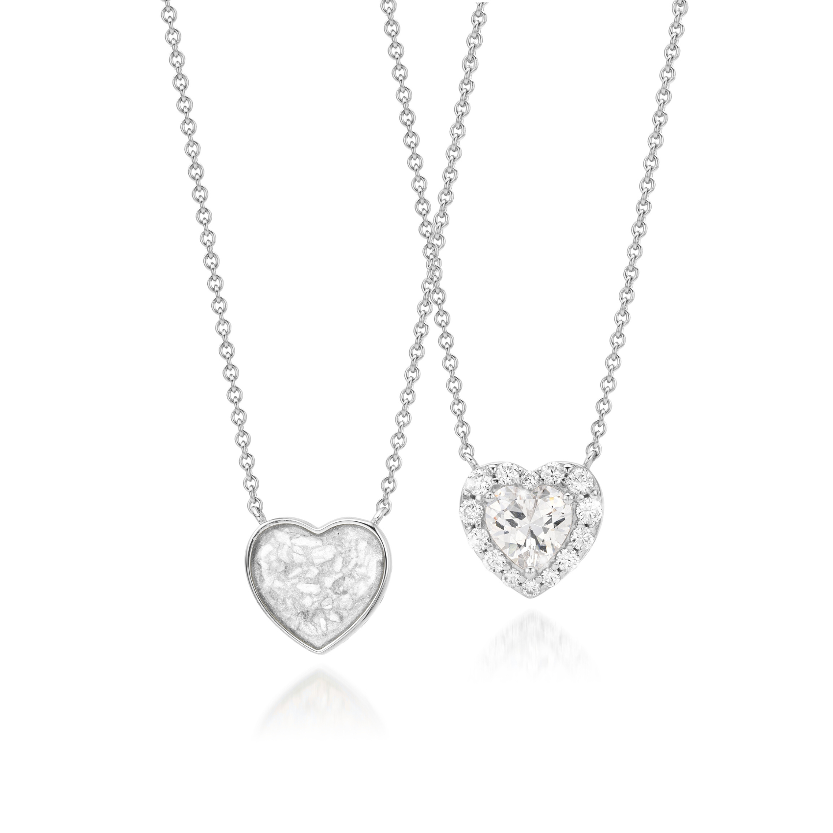 Cœur Secret Pure White WithMe™ Gedenksieraden Memorial Pendant