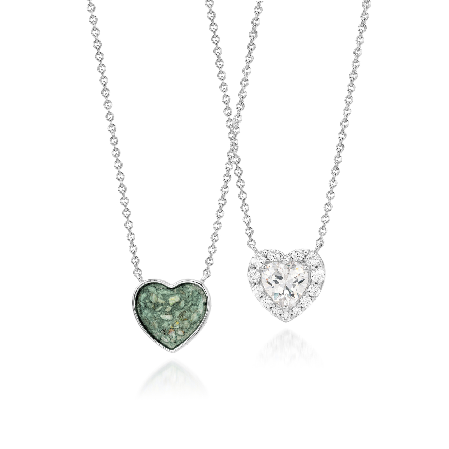 Cœur Secret Forest Green WithMe™ Gedenksieraden Memorial Pendant