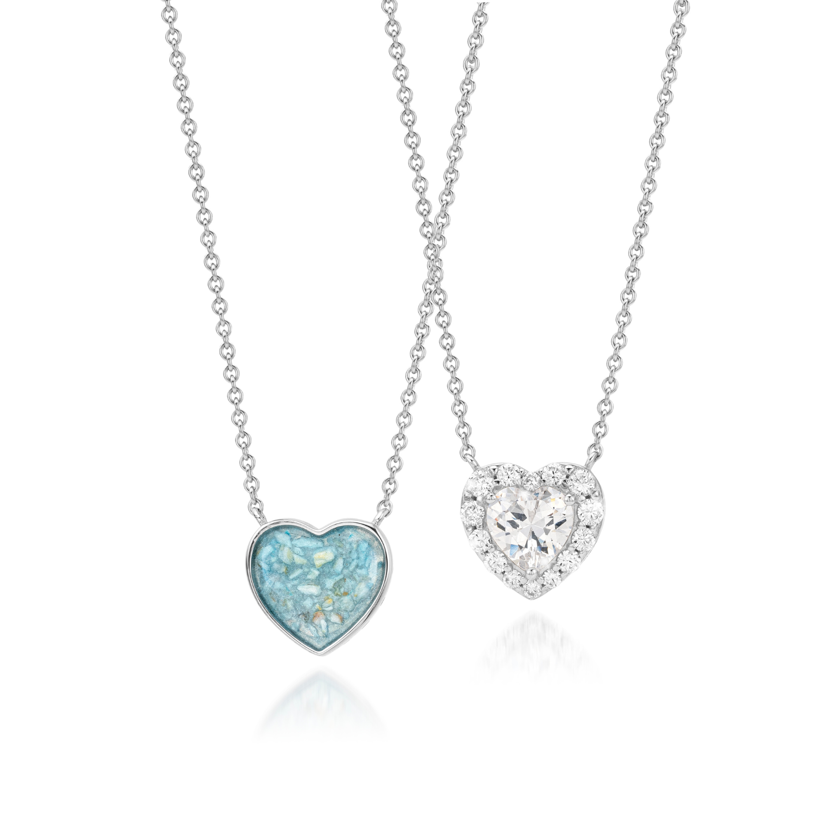 Cœur Secret Serenity Blue WithMe™ Gedenksieraden Memorial Pendant