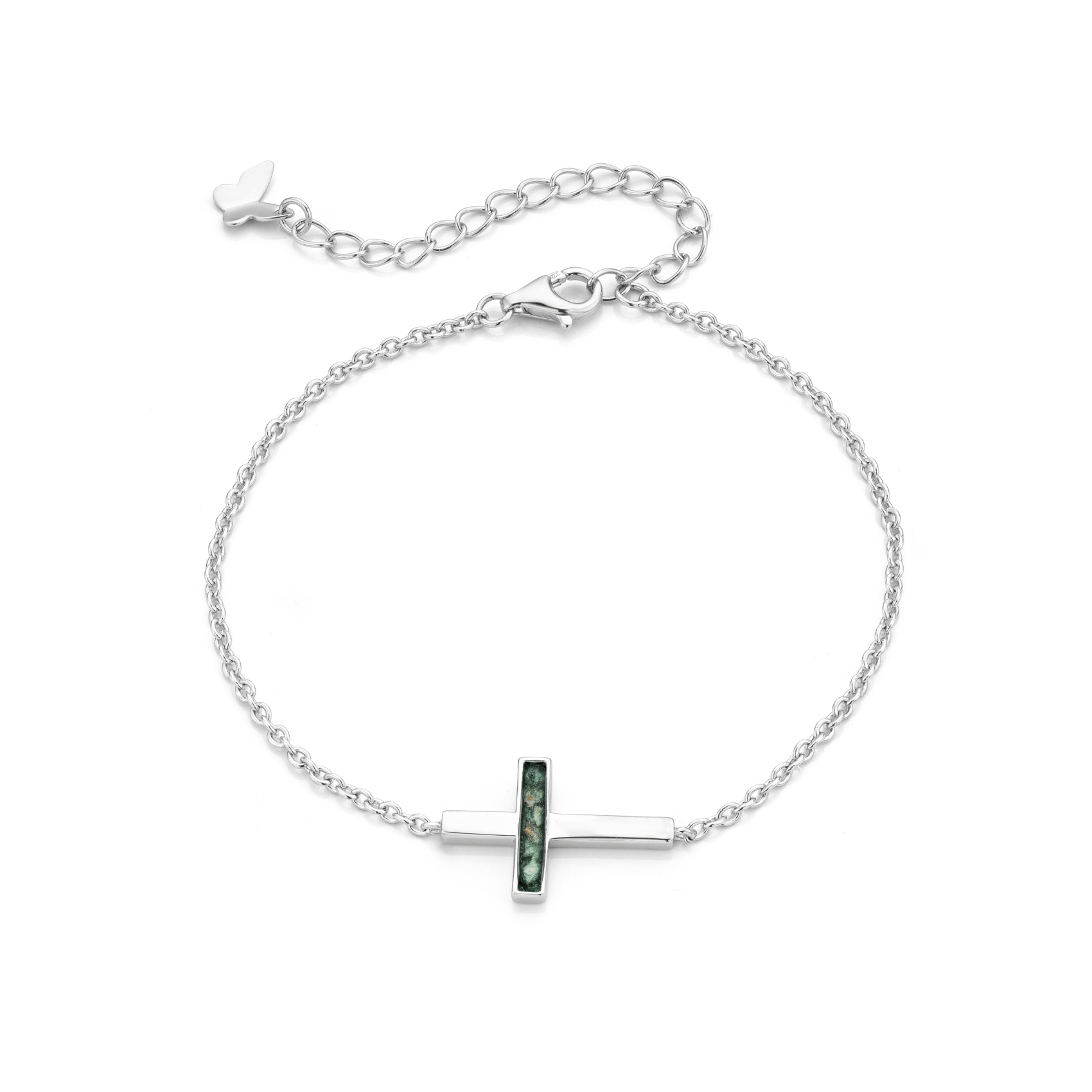 Croix Bracelet Forest Green WithMe™ Gedenksieraden Memorial Bracelet