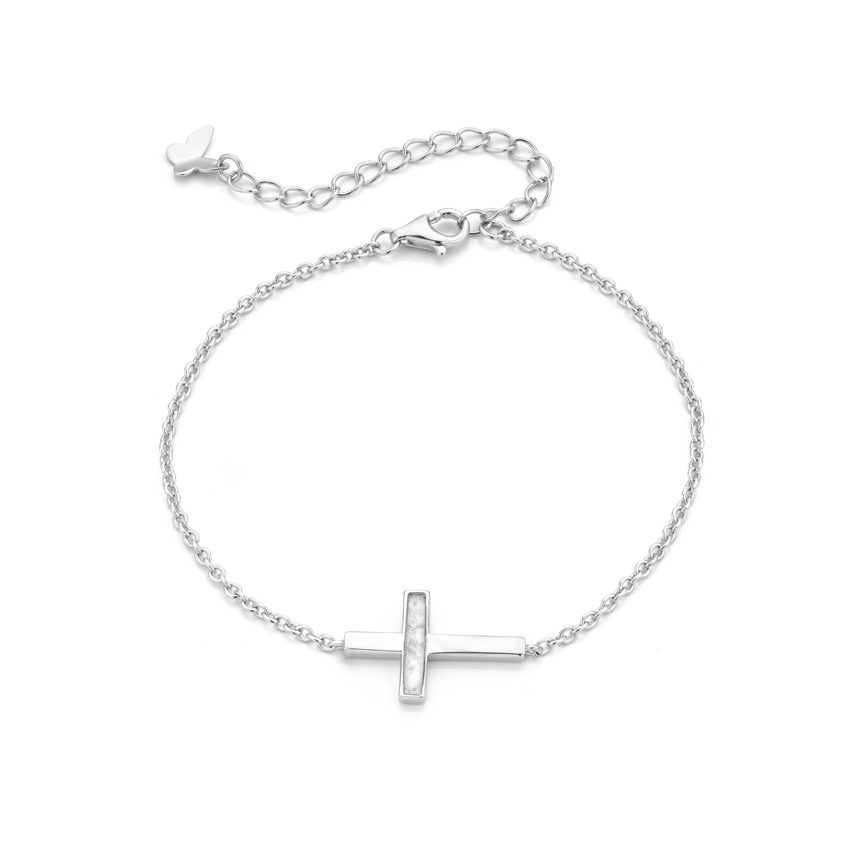 Croix Bracelet Pure White WithMe™ Gedenksieraden Memorial Bracelet