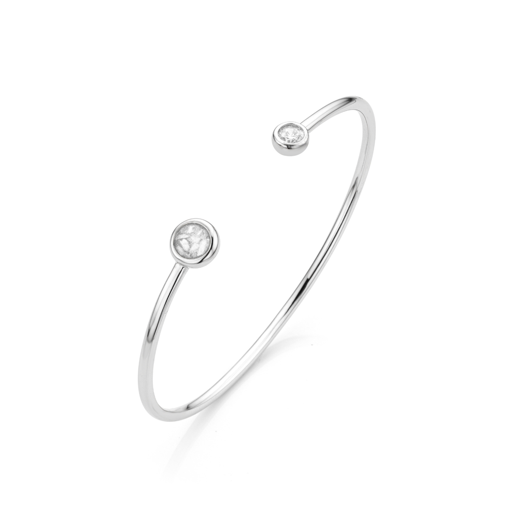 Écho Pure White WithMe™ Gedenksieraden Memorial Bracelet