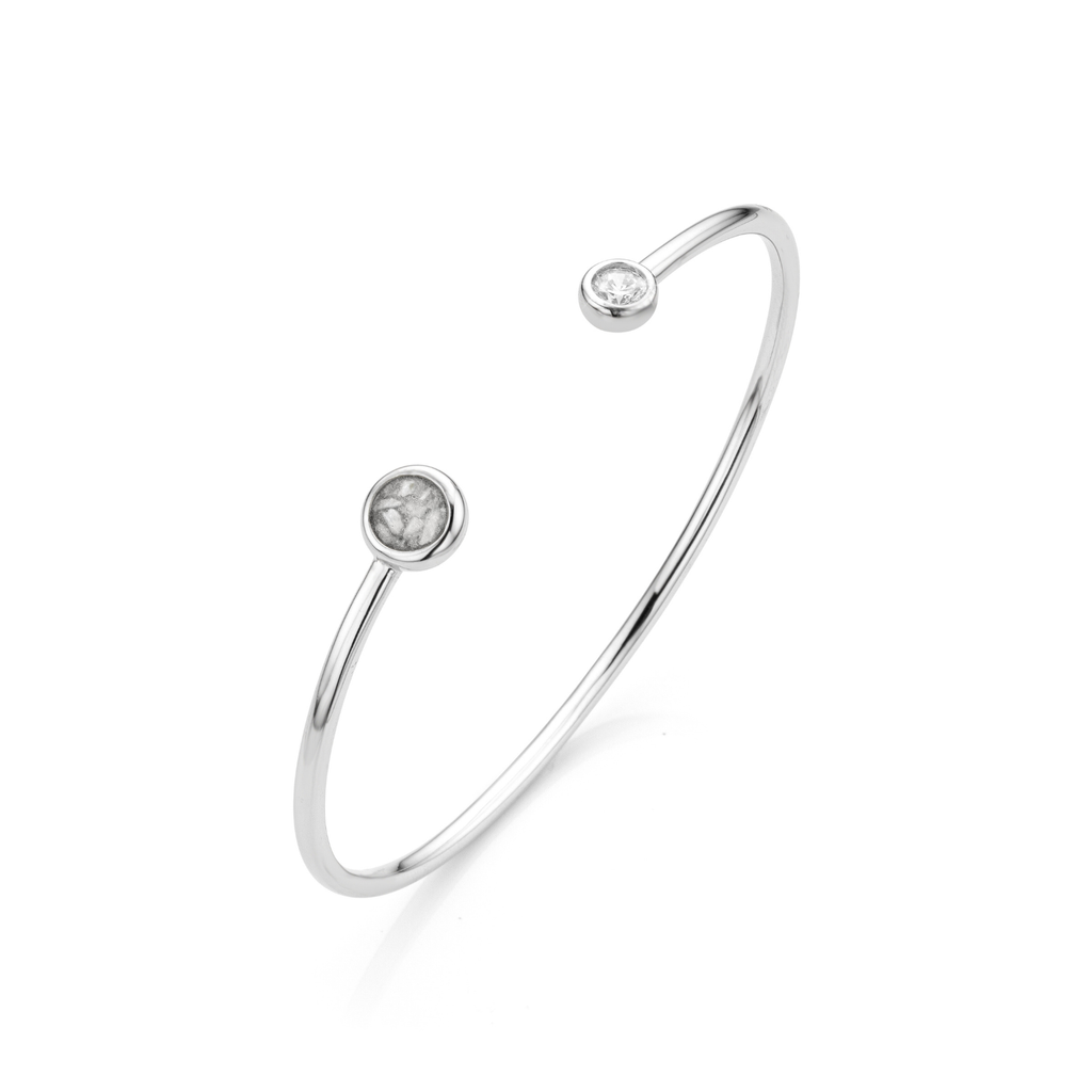 Écho Sparkling Silver WithMe™ Gedenksieraden Memorial Bracelet