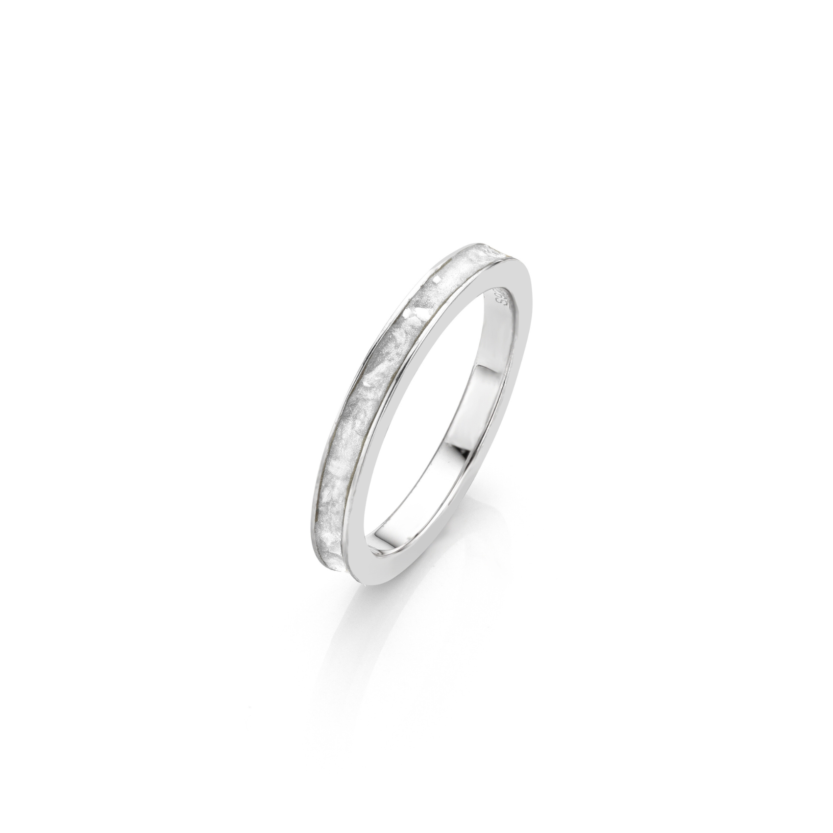 Éternelle Pure White WithMe™ Gedenksieraden Memorial Ring