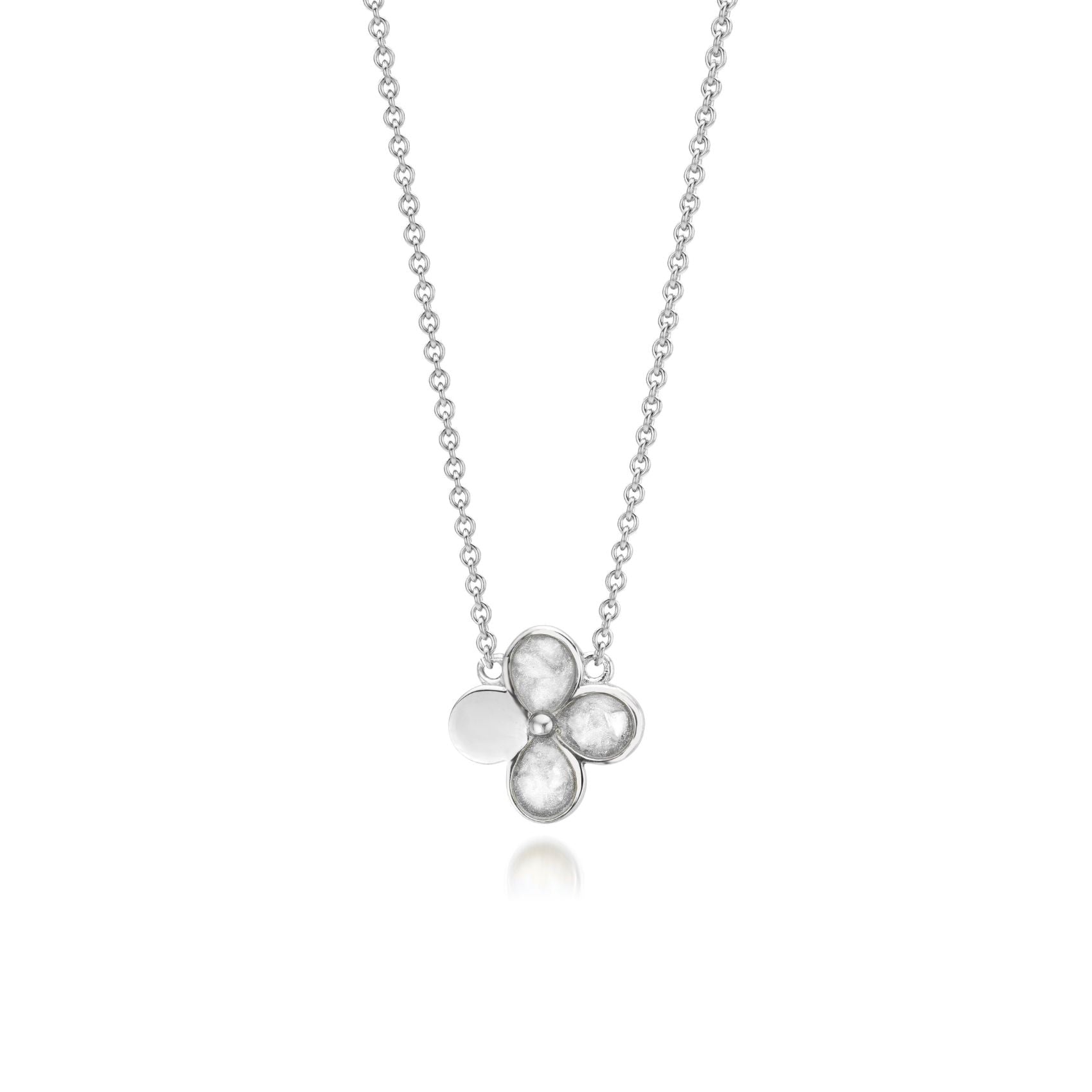 Fleur Pure White WithMe™ Gedenksieraden Memorial Pendant