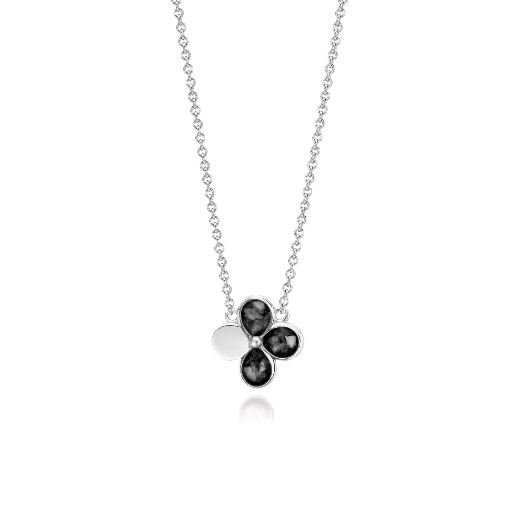 Fleur Onyx Black WithMe™ Gedenksieraden Memorial Pendant