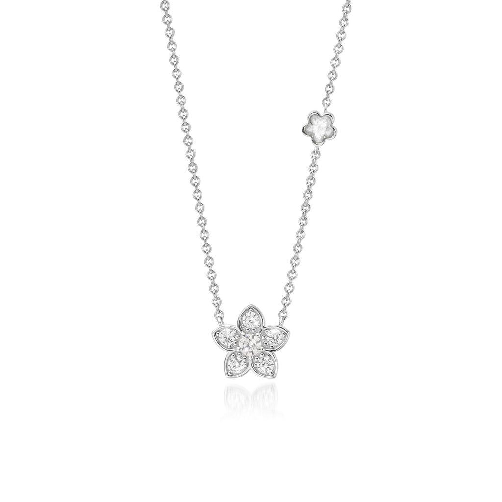 Fleur Éternelle Pure White WithMe™ Gedenksieraden Memorial Pendant