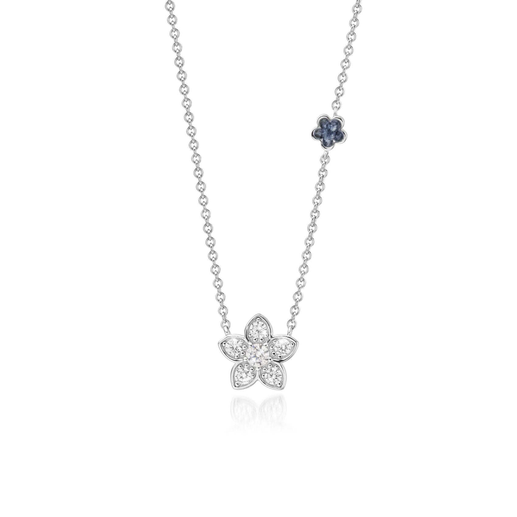 Fleur Éternelle Midnight WithMe™ Gedenksieraden Memorial Pendant