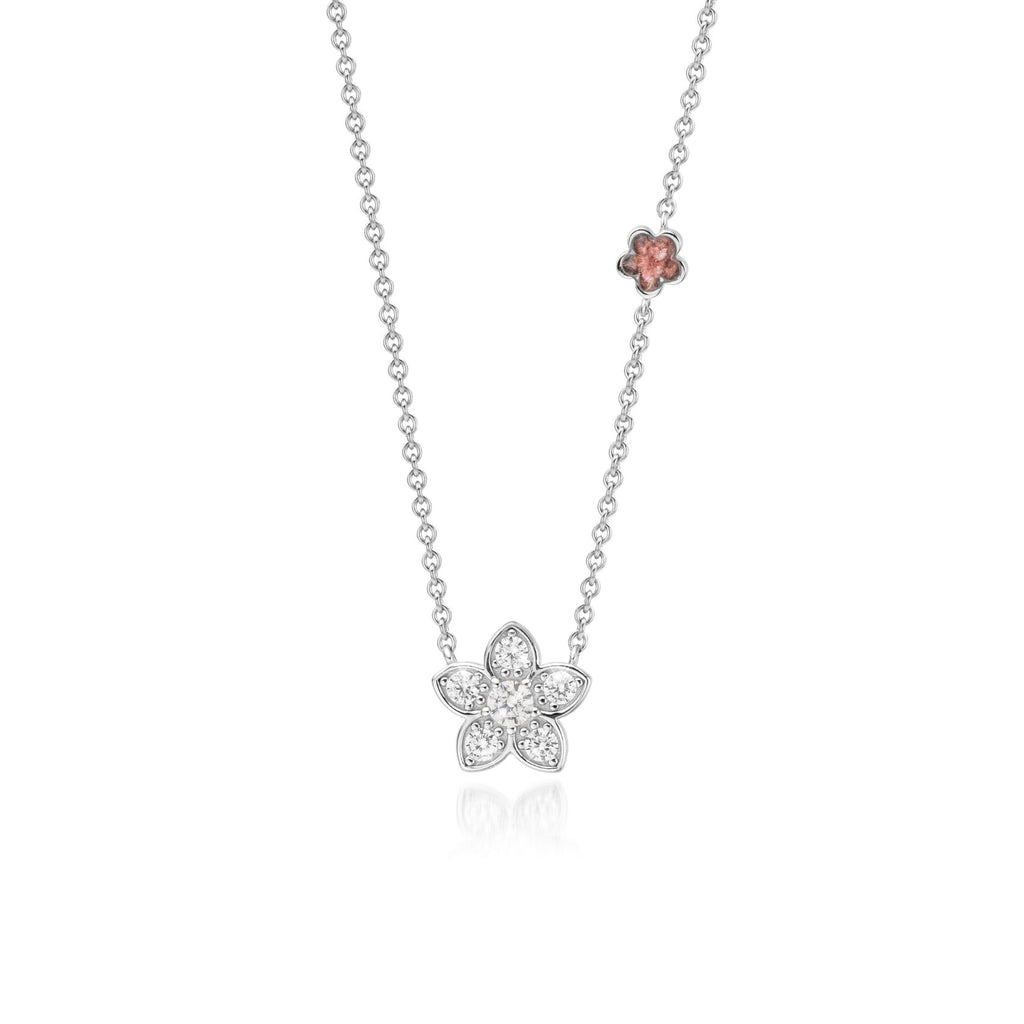 Fleur Éternelle Deep Red WithMe™ Gedenksieraden Memorial Pendant