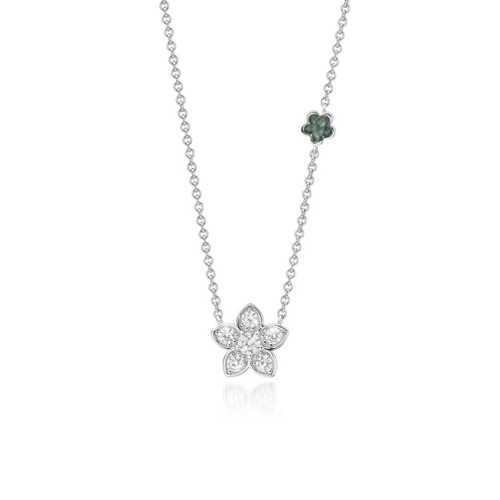 Fleur Éternelle Forest Green WithMe™ Gedenksieraden Memorial Pendant