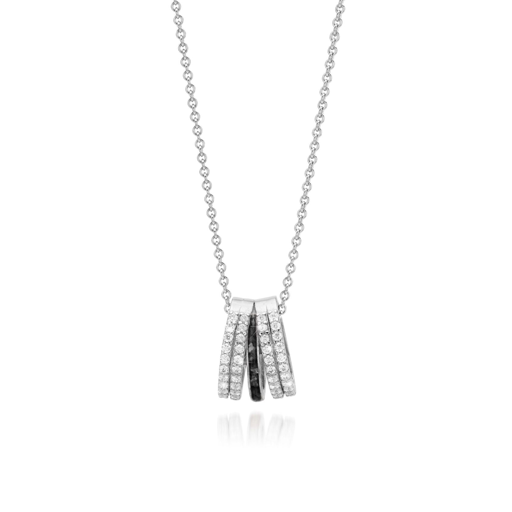 Quatre Onyx Black WithMe™ Gedenksieraden Memorial Pendant