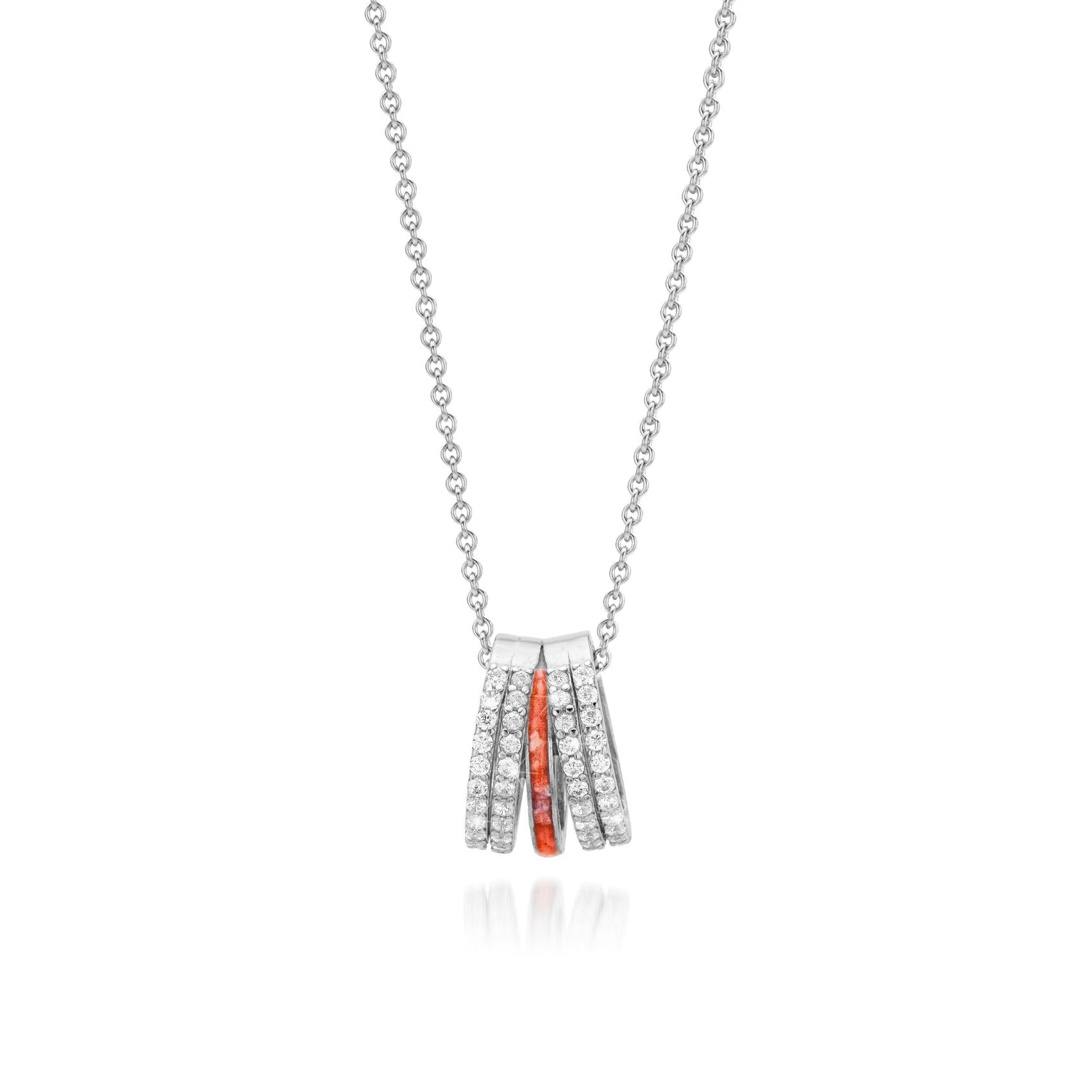 Quatre Eternal Red WithMe™ Gedenksieraden Memorial Pendant