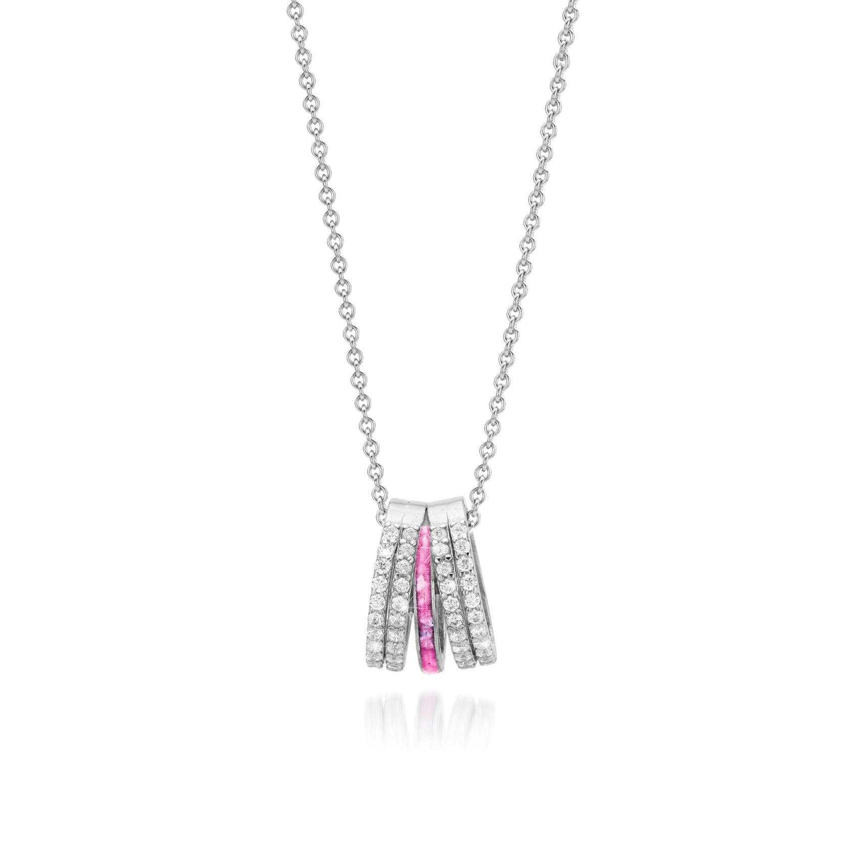 Quatre Loving Pink WithMe™ Gedenksieraden Memorial Pendant
