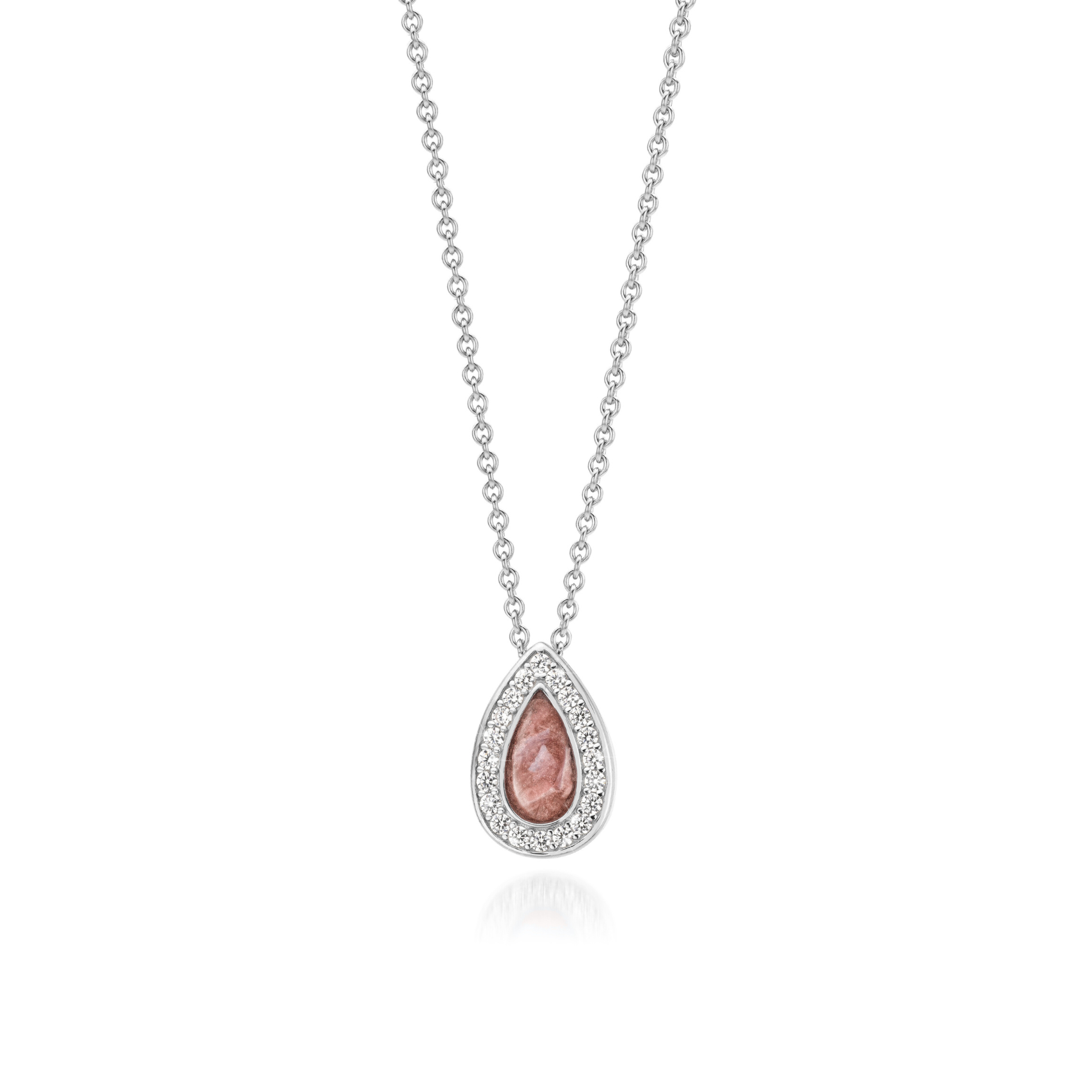 Goutte Deep Red WithMe™ Gedenksieraden Memorial Pendant