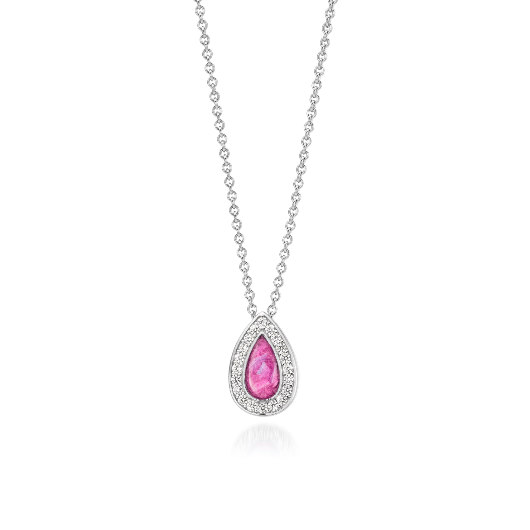 Goutte Loving Pink WithMe™ Gedenksieraden Memorial Pendant