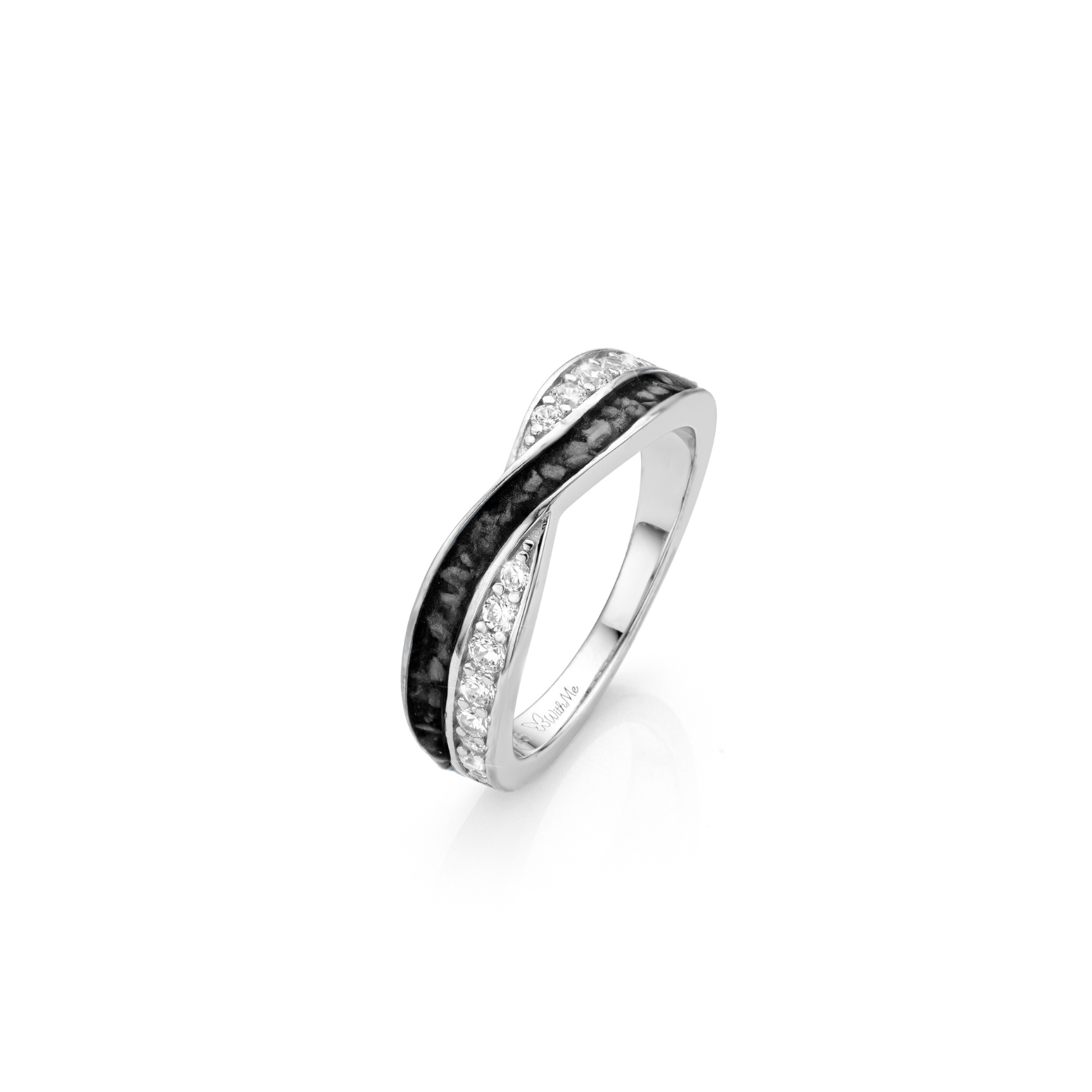 Infini Brillance Onyx Black WithMe™ Gedenksieraden Memorial Ring