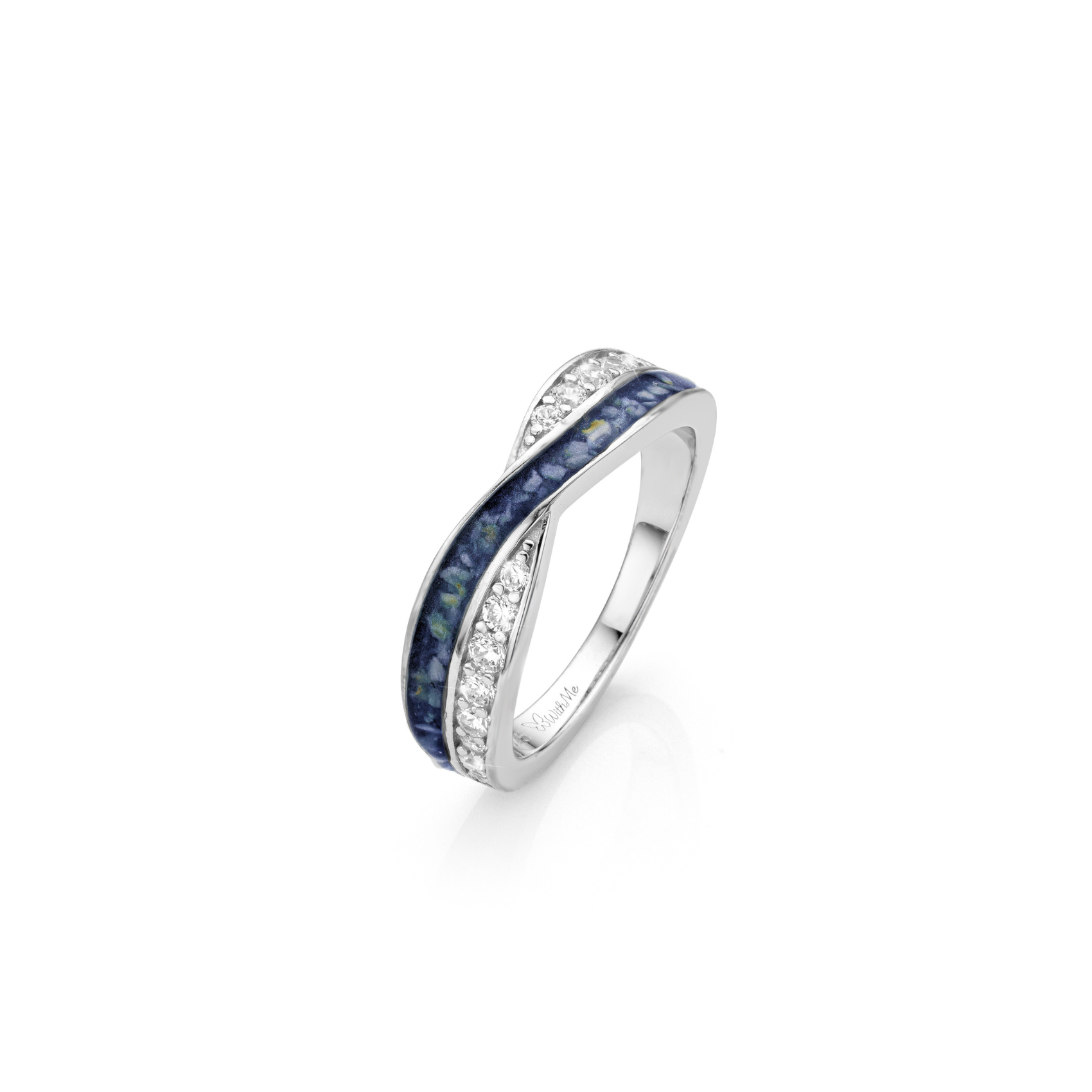 Infini Brillance Midnight WithMe™ Gedenksieraden Memorial Ring
