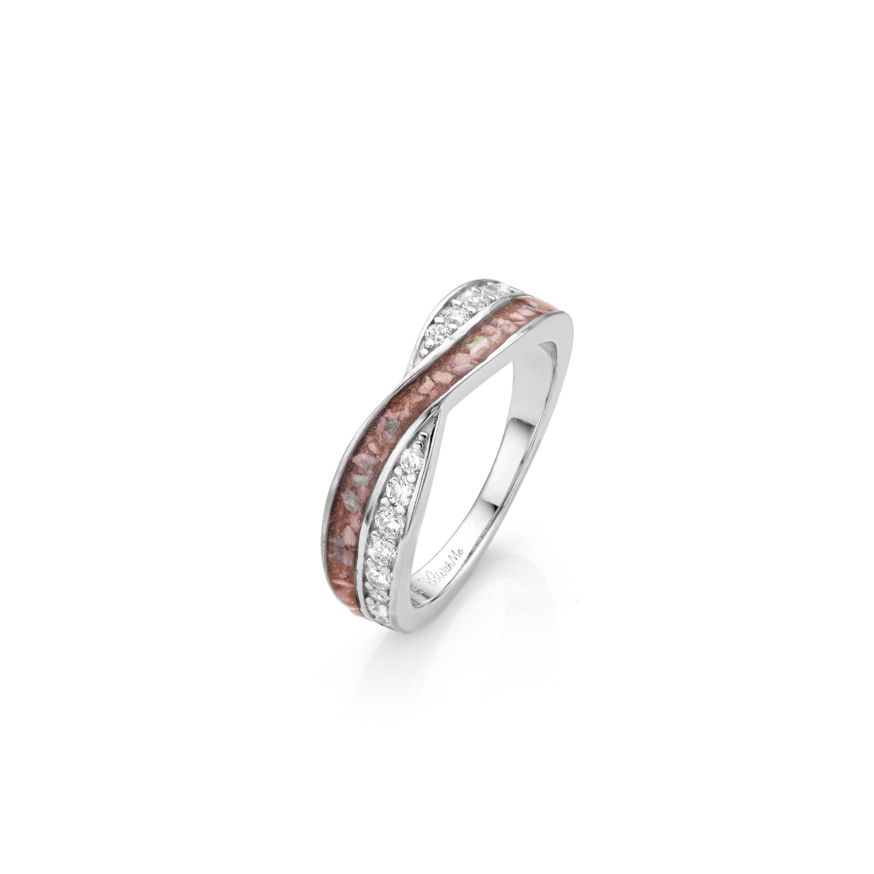 Infini Brillance Deep Red WithMe™ Gedenksieraden Memorial Ring